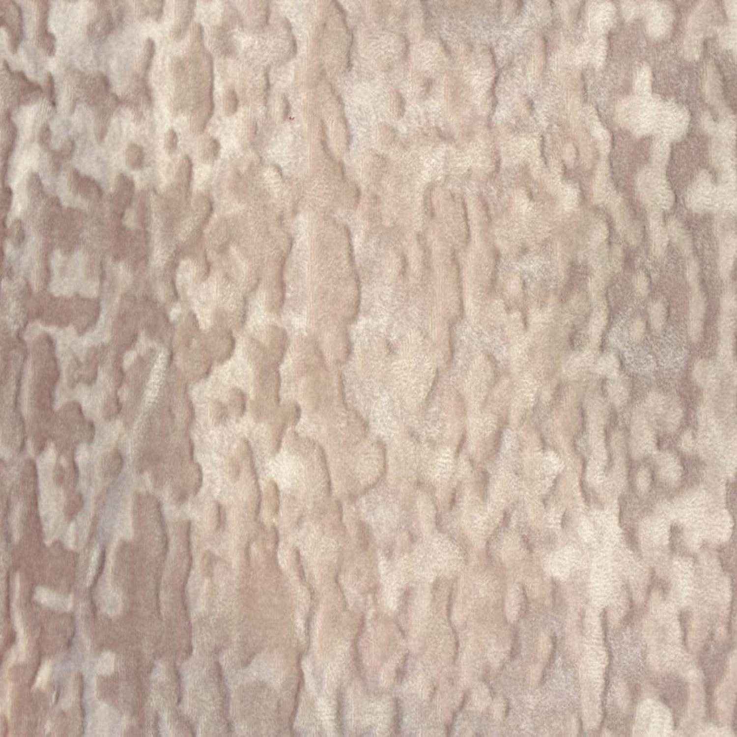 Blush Abstract Crushed Velvet Fabric by the Yard - 118 Inch Wide