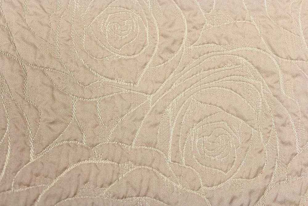 Blush BARNES Jacquard Quilted Look Fabric by the Yard - 60 Inch Wide