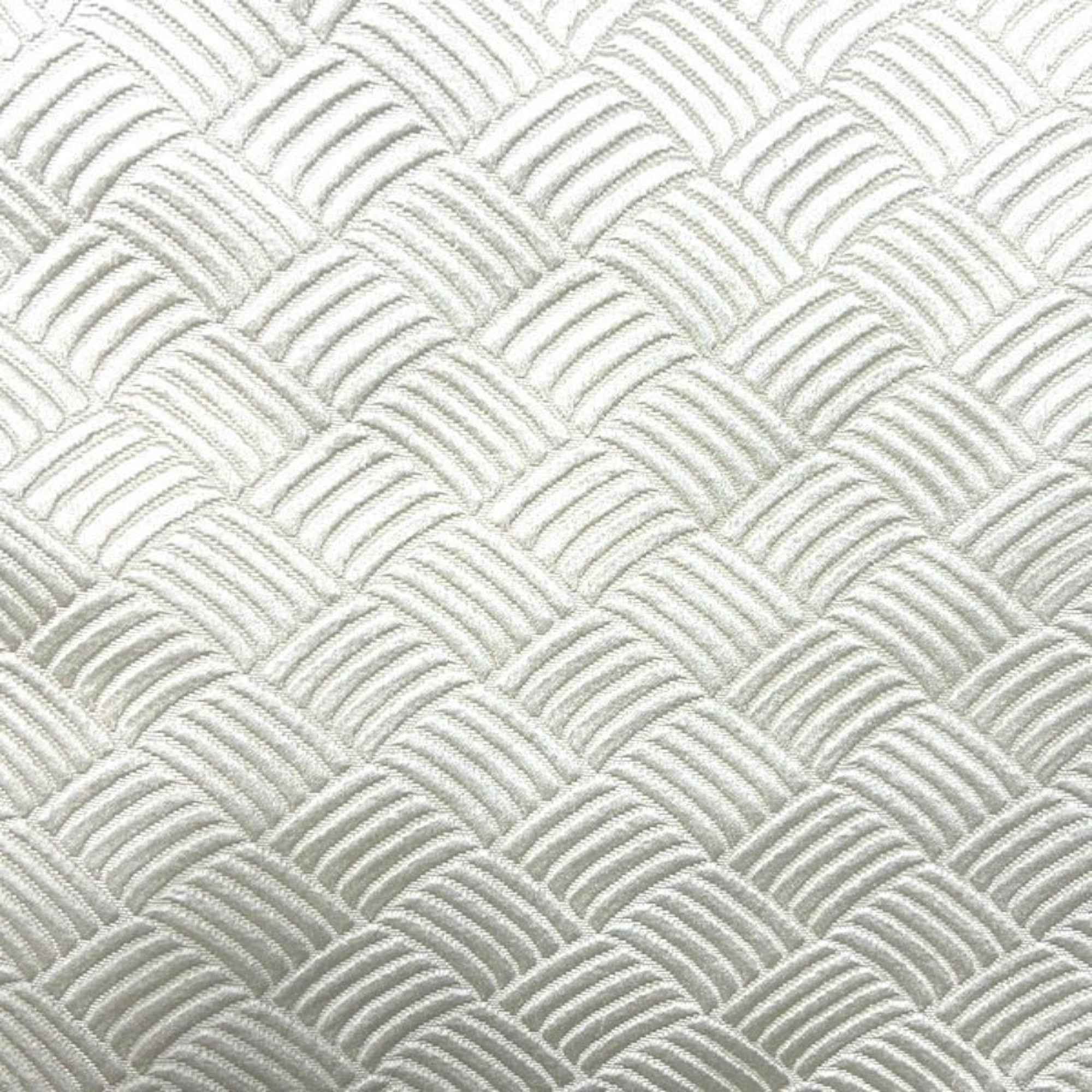 Ivory Bonanza Jacquard, Quilted Look - Custom Tablecloths
