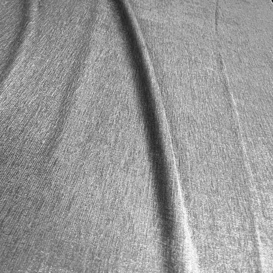 Silver Chenille Soft Velvet - Custom Tablecloths