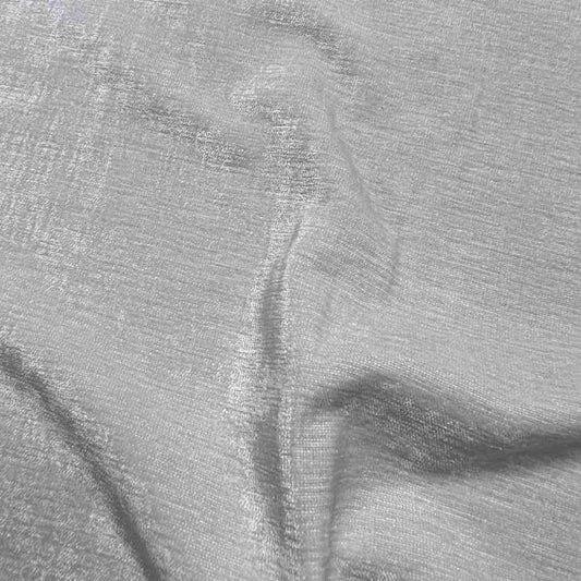 White Chenille Soft Velvet - Custom Tablecloths