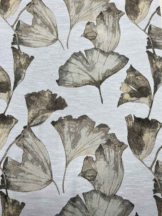 Brown POPPY Jacquard Tulip Print - Custom Tablecloths