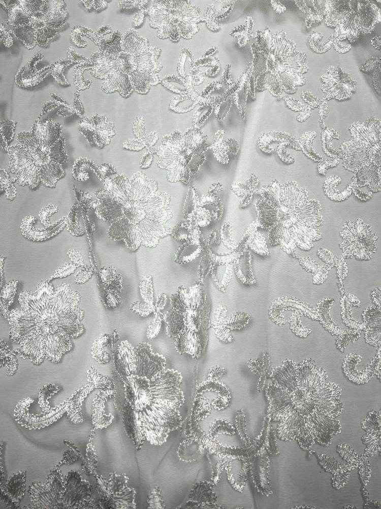 ivory DE JENEIRO Lace Fabric by the Yard - 54 Inch Wide