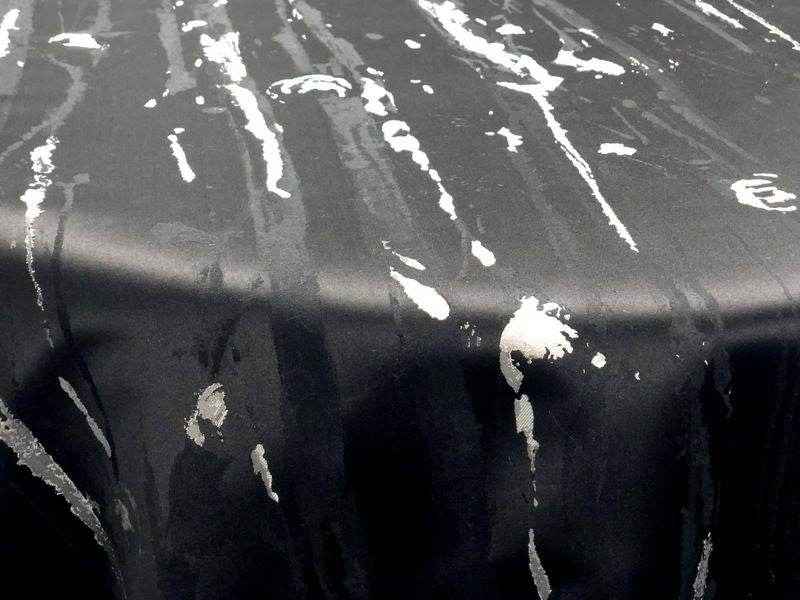 black Des Arts Jacquard Fabric by the Yard - 55 Inch Wide