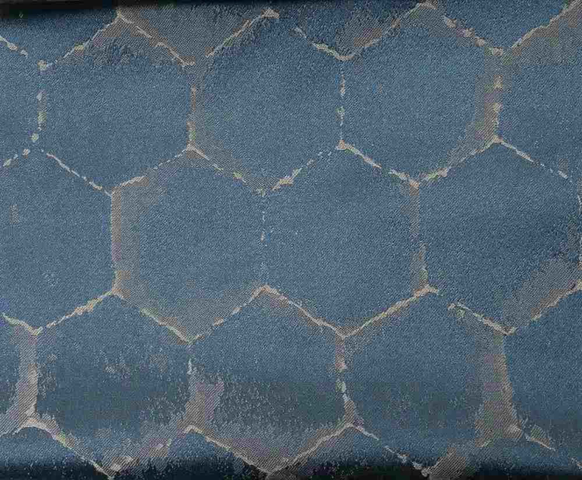 Blue Frontier Jacquard - Custom Tablecloths