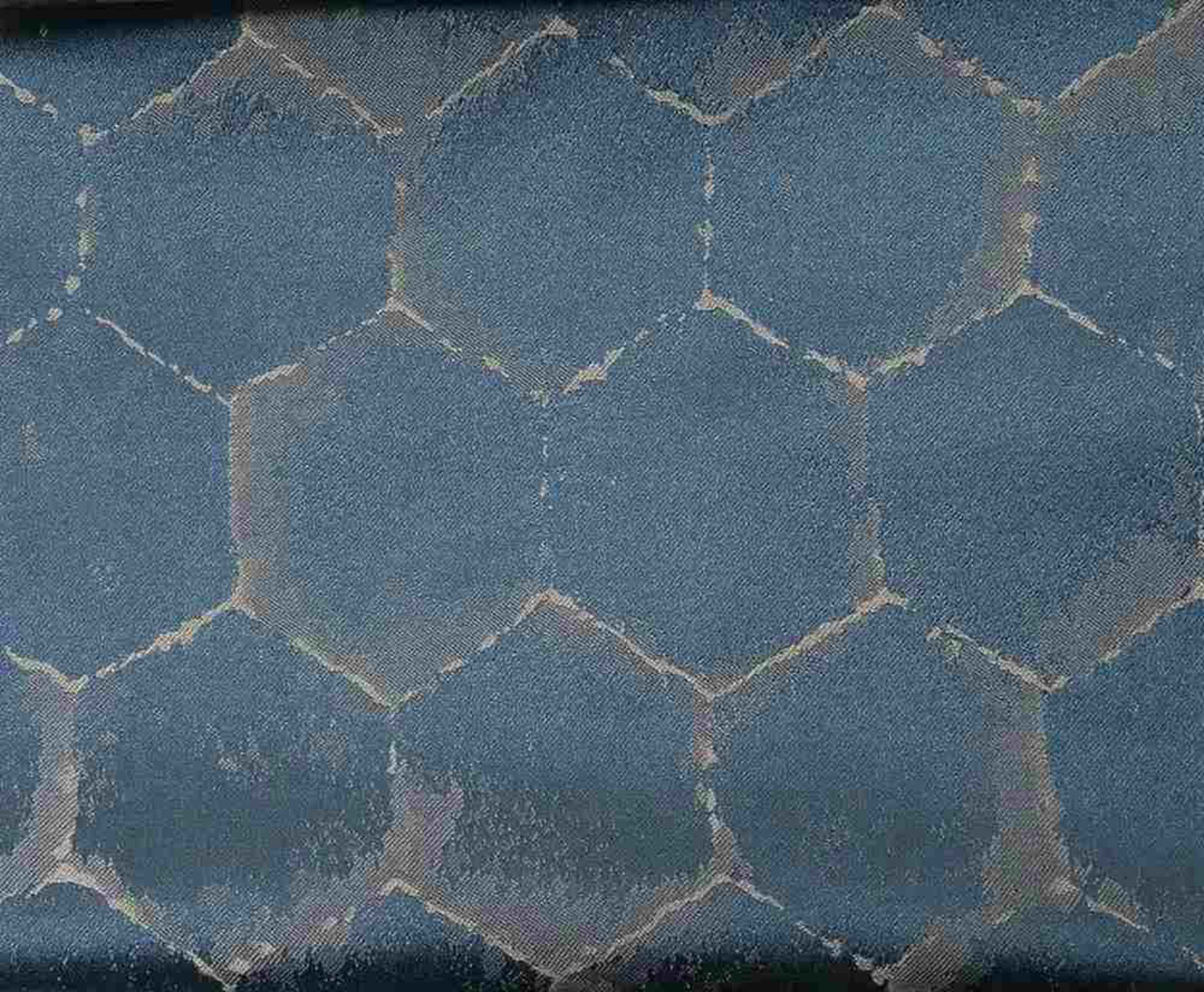 Blue Frontier Jacquard - Custom Tablecloths