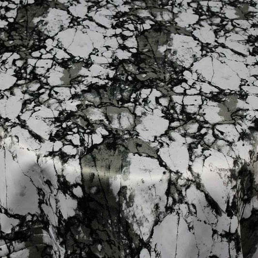 White Granite Digital Print Satin Tablecloth – Custom Elegance by The Tablecloth Store
