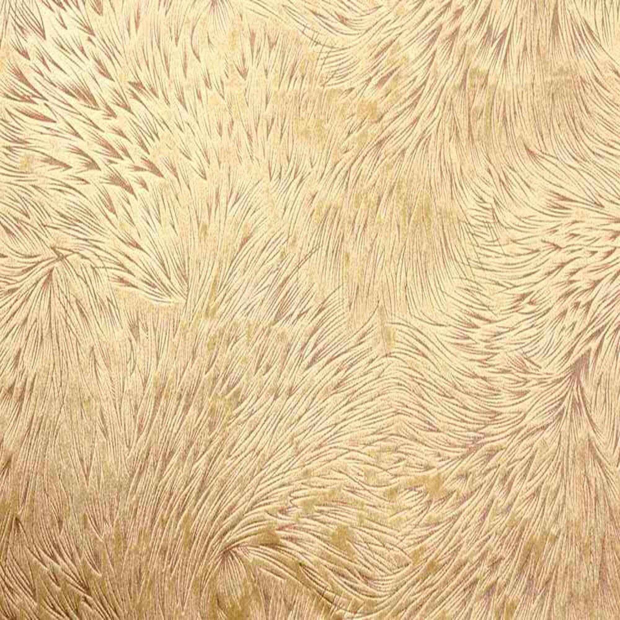 Gold Huntsville Brocade Velvet Fabric by the Yard - 72 Inch Wide