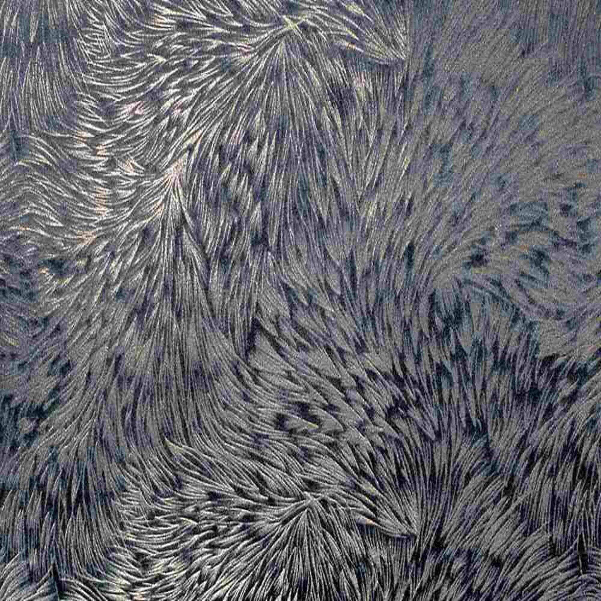 Navy Huntsville Brocade Velvet Fabric by the Yard - 72 Inch Wide