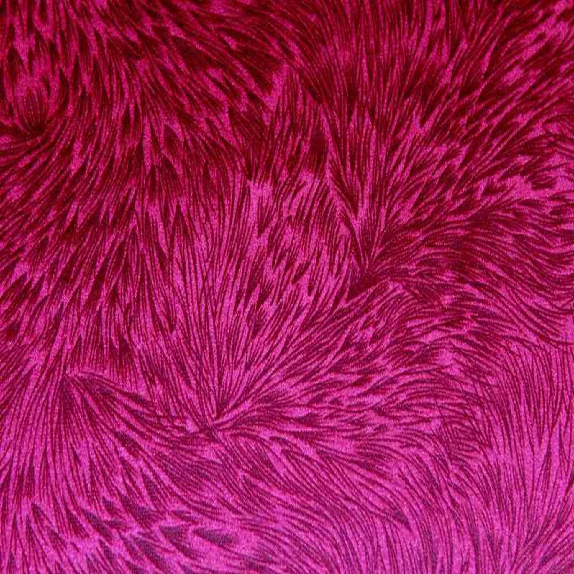 Red Huntsville Brocade Velvet - Custom Tablecloths