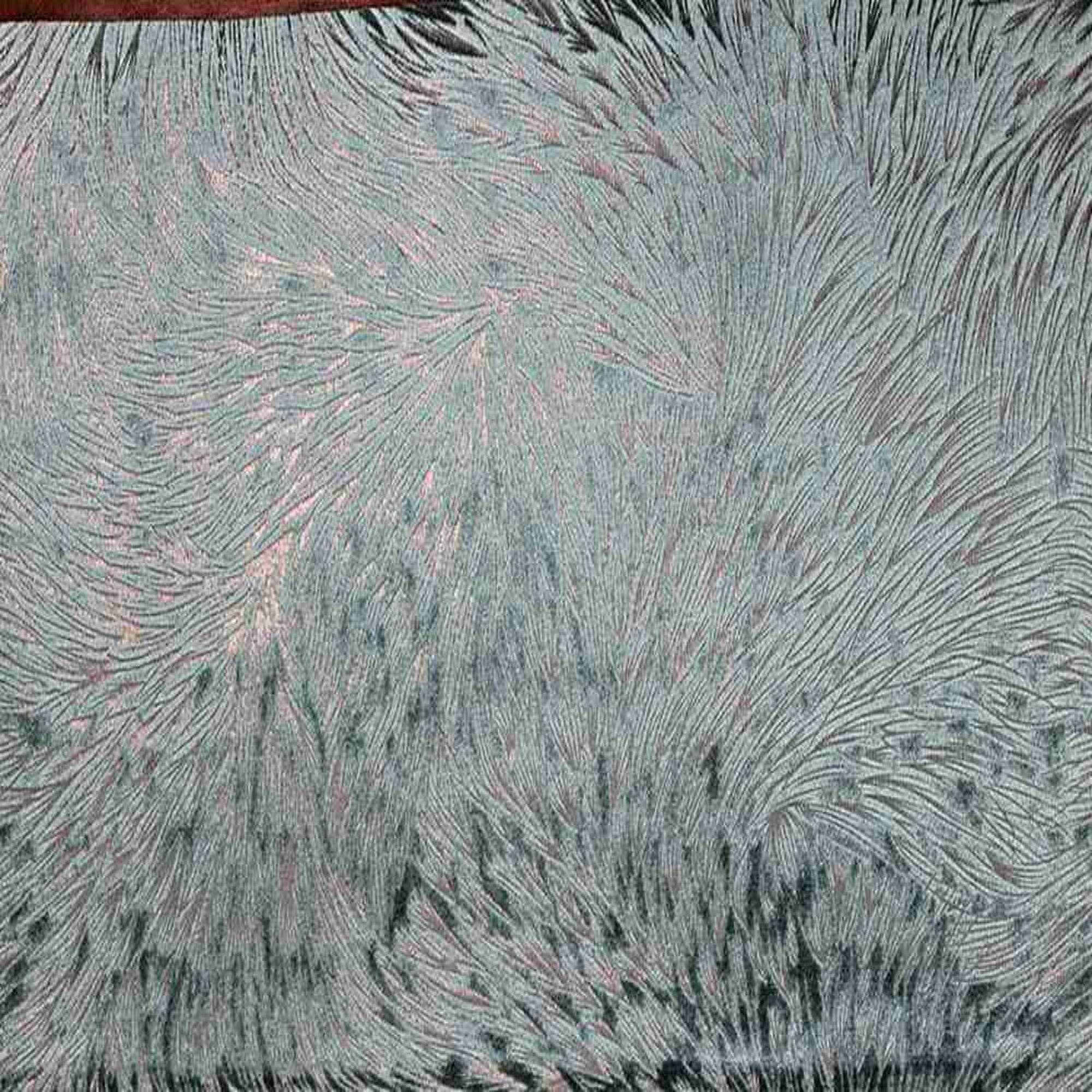 Seafoam Huntsville Brocade Velvet Fabric by the Yard - 72 Inch Wide