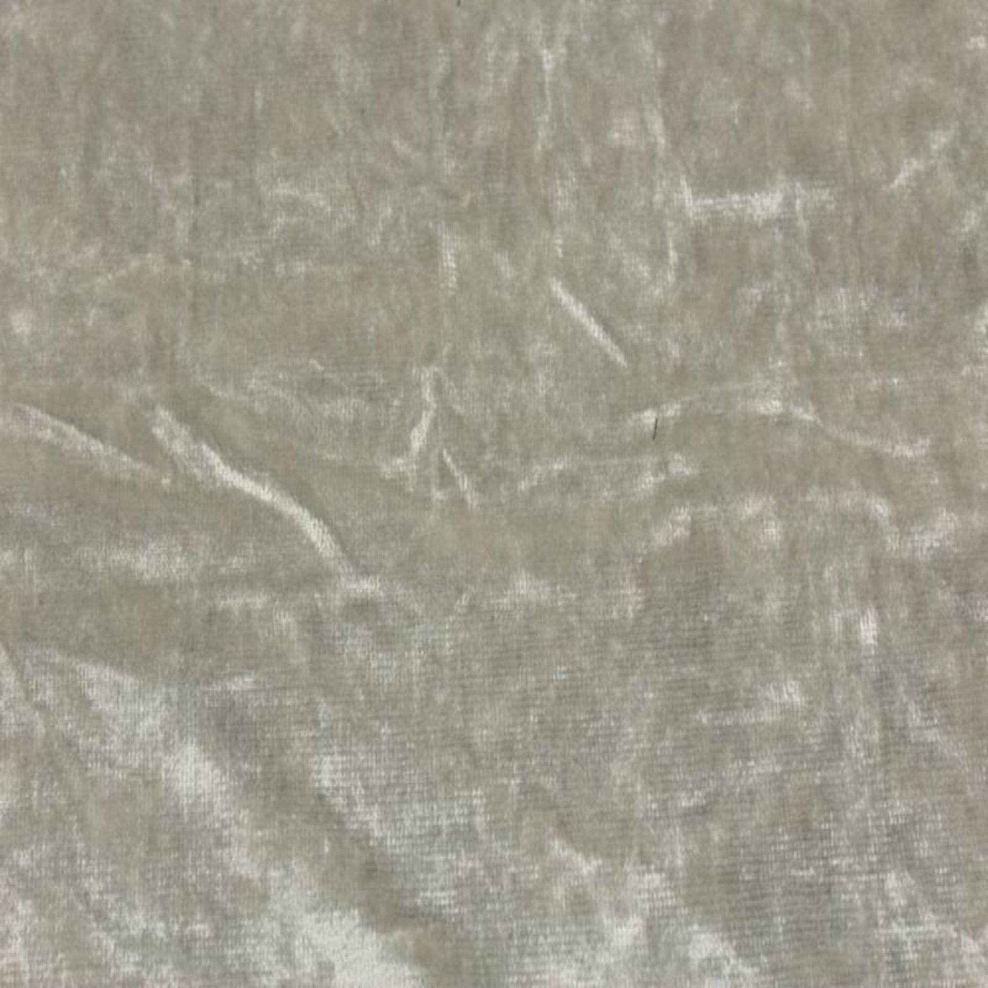 Ivory Shiny Crushed Velvet Fabric by the Yard - 72 Inch Wide