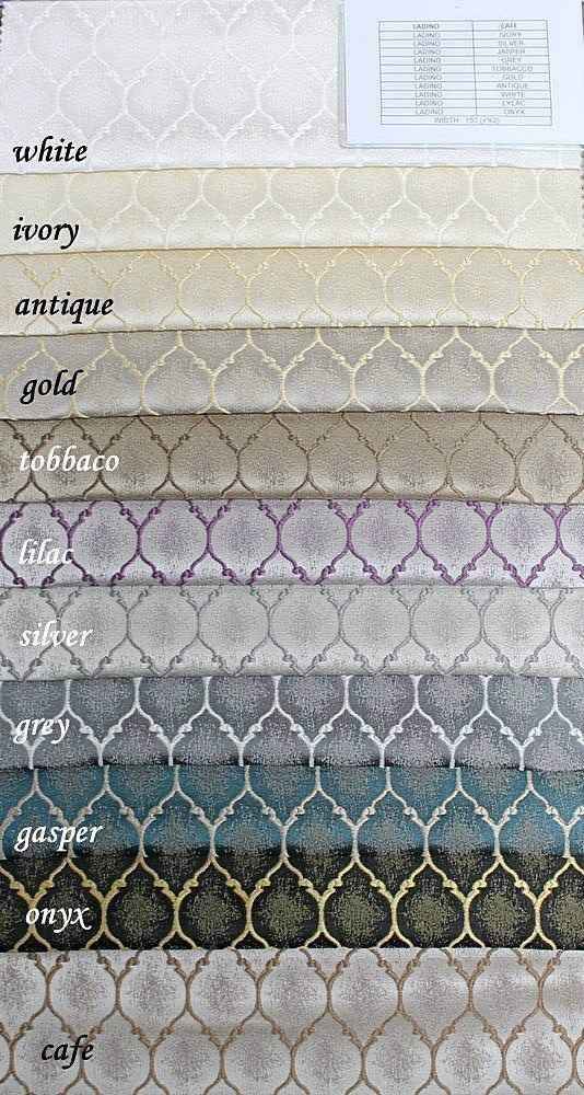 Tobacco Ladino Jacquard Fabric by the Yard - 55 Inch Wide
