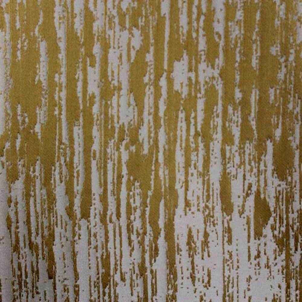 Gold/Black Lanora Jacquard Fabric by the Yard - 118 Inch Wide