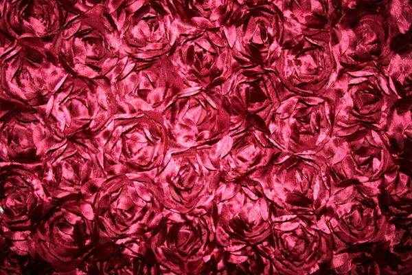 burgundy LOVEABLE Embroidered Taffeta Fabric by the Yard - 54 Inch Wide