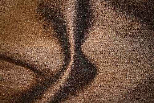 chocolate LUXURY Crushed Fabric by the Yard - 110 Inch Wide