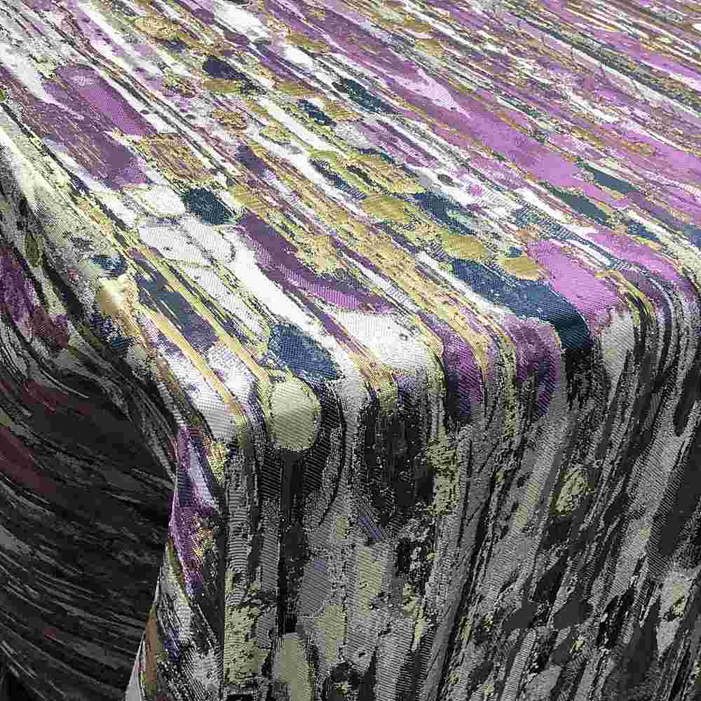 LYNN Jacquard Print Metallic Fabric, 118 Inch in Width, | Home Decor Fabrics Star