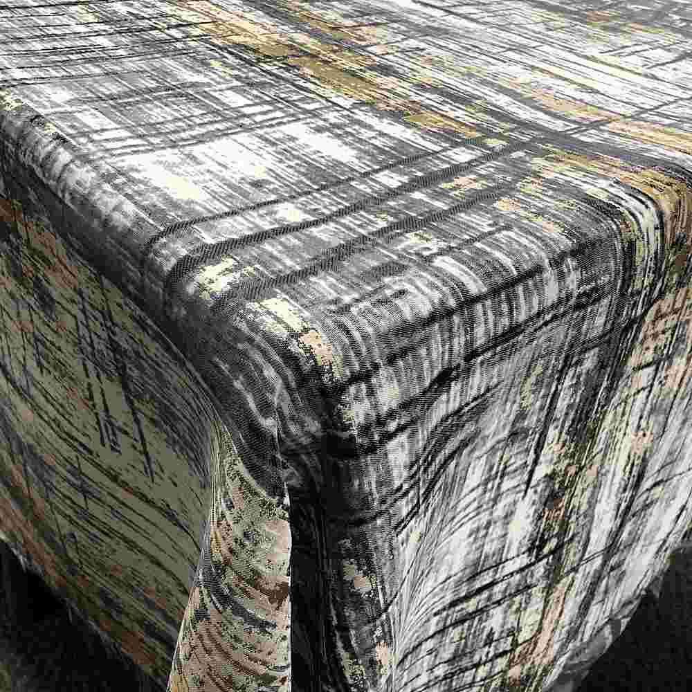 LYNSFIELD Jacquard Print Metallic - Tablecloth - Lime - Sample 3x3 Inch