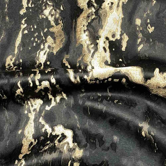 Gold Mahwah Metallic Marbleized - Custom Tablecloths