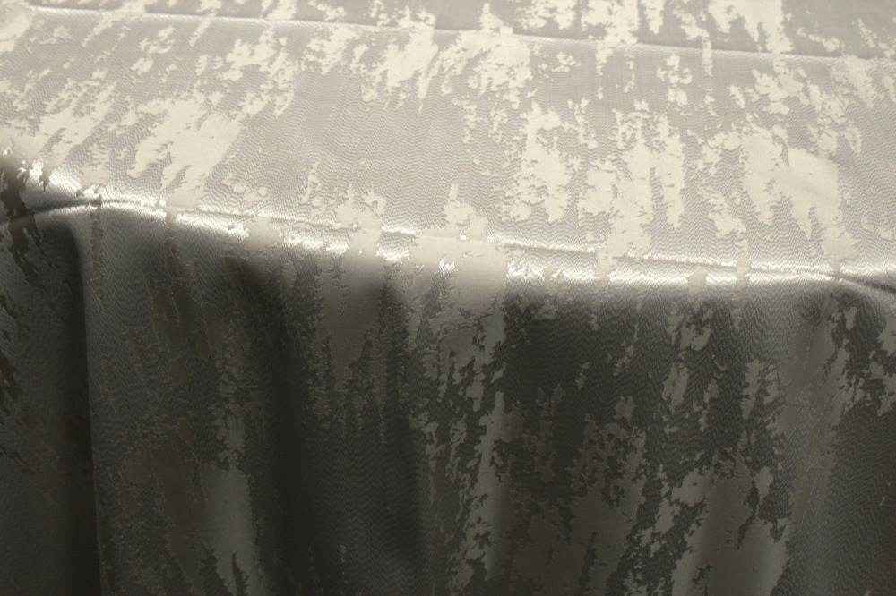 ivory MARMORE Jacquard Fabric by the Yard - 118 Inch Wide