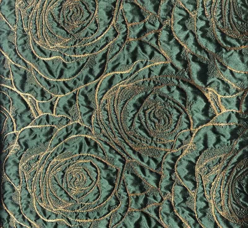 Barnes Jacquard Tablecloth – Pine Green