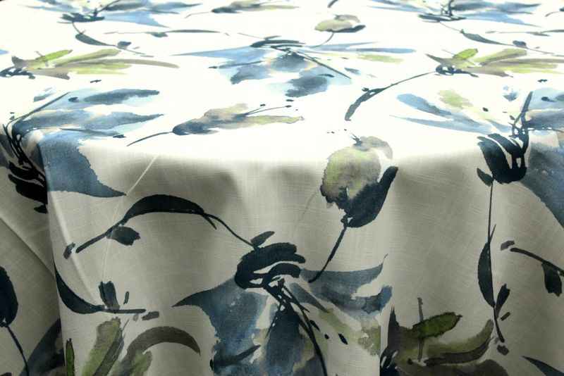 Glory Print Tablecloth – Blue
