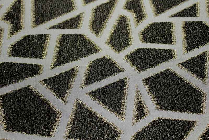 Triangle Jacquard Tablecloth – Midnight