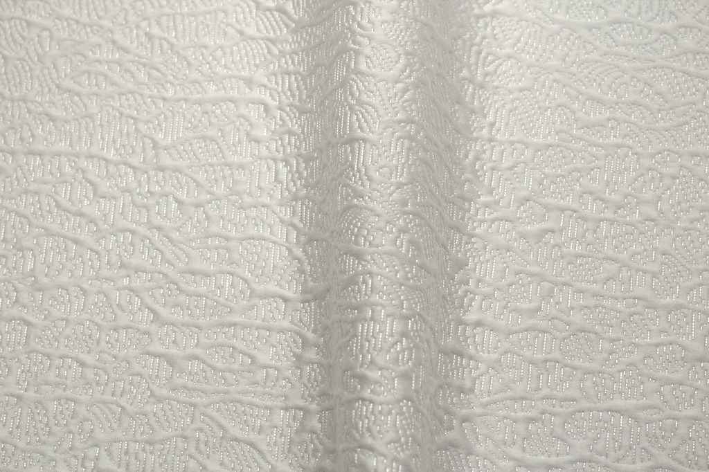 Flax Jacquards Tablecloth – White