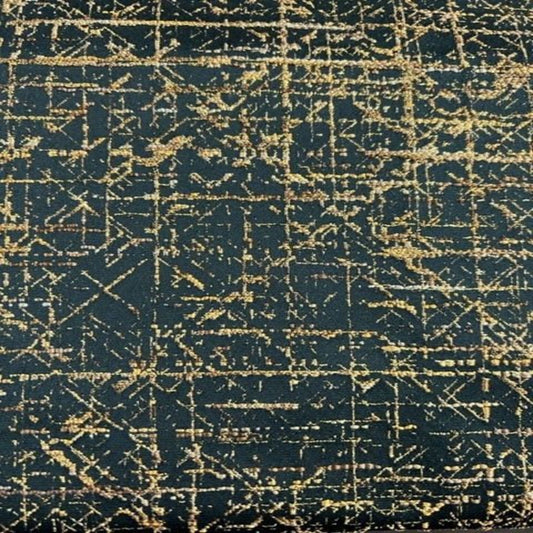 Midnight Mumbai Sparkling Jacquard - Custom Tablecloths