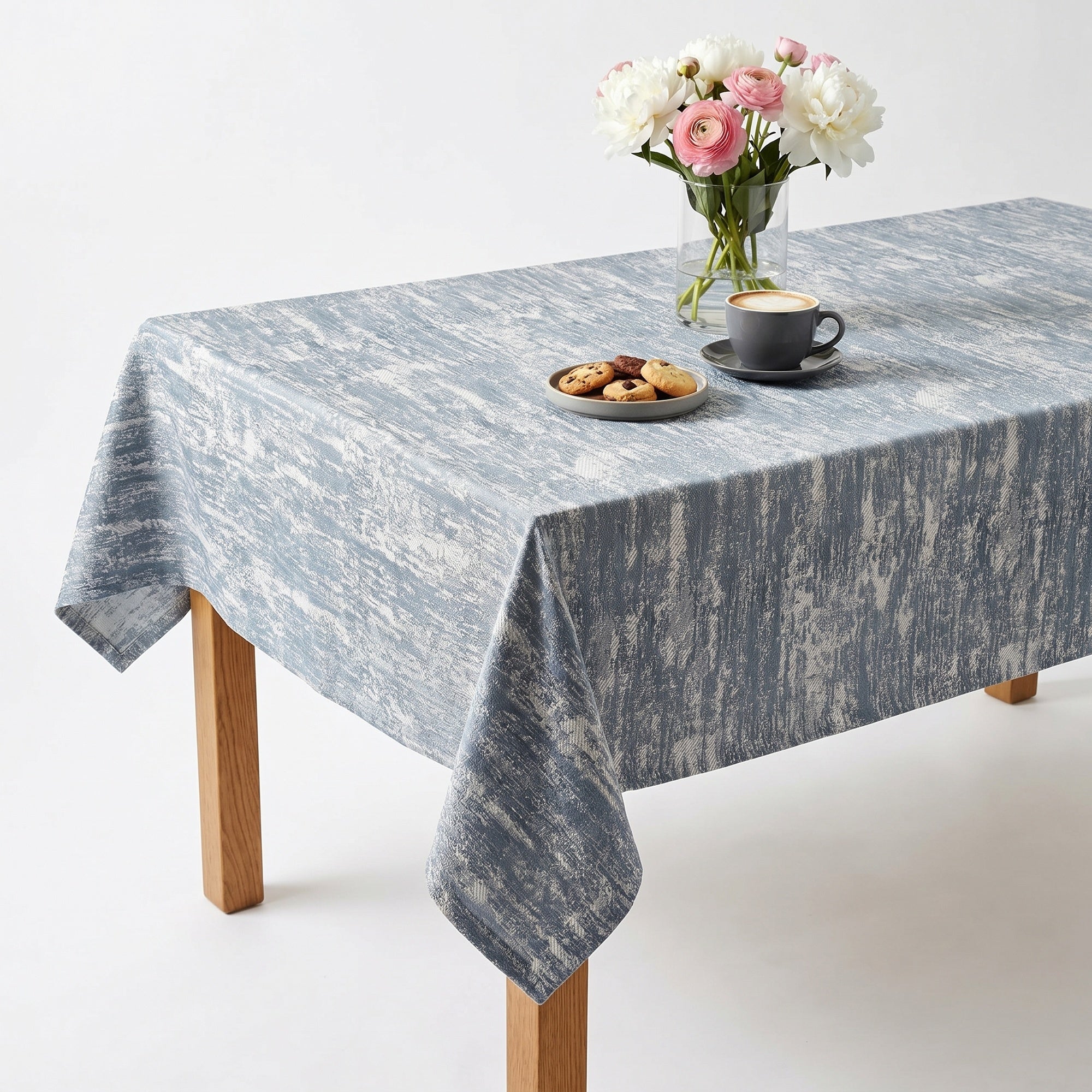 Misty Blue Tablecloth