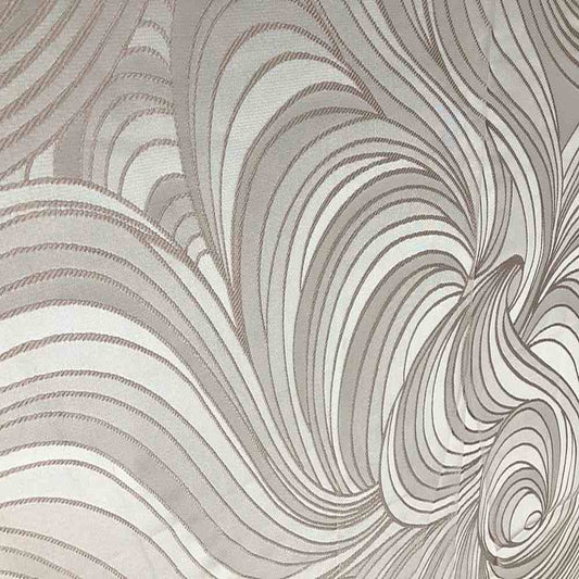 Blush New Delhi Metallic Flower Jacquard - Custom Tablecloths