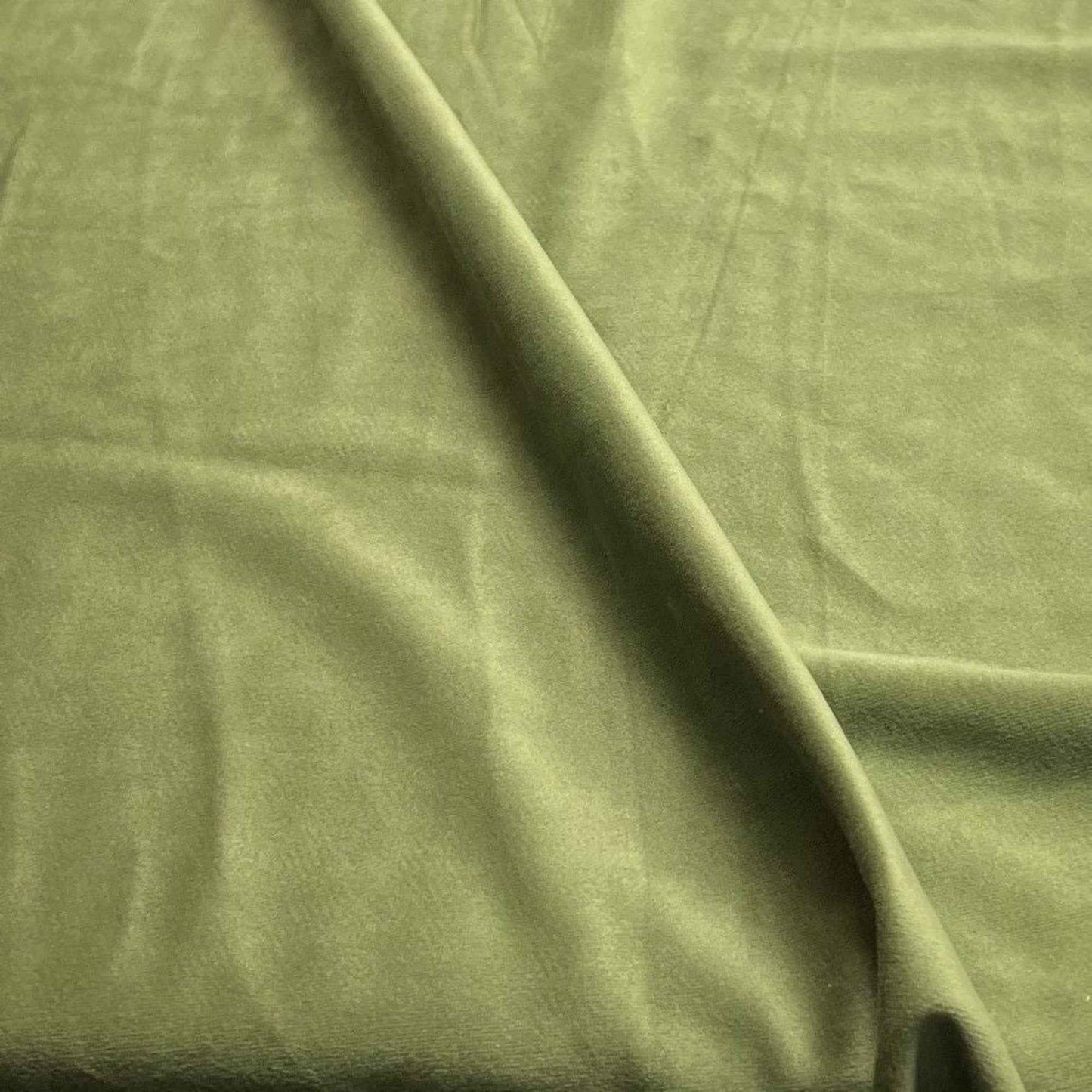 Olive NEWPORT118 Soft Velvet - Custom Tablecloths