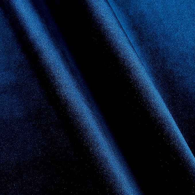 Navy Shiny Velveteen - Custom Tablecloths
