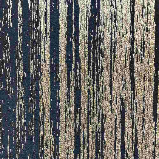 Inline Metallic Jacquard - Tablecloth - Navy