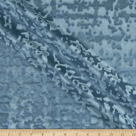 Ocean Abstract Crushed Velvet - Custom Tablecloths