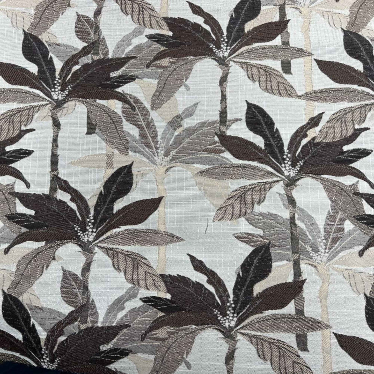 PALMS Jacquard Palm Tree Print - Tablecloth - Natural
