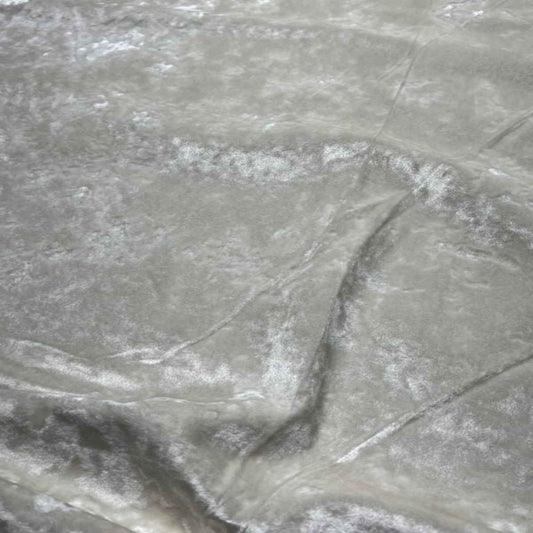 Eggshell Riverdale Crushed Velvet - Custom Tablecloths