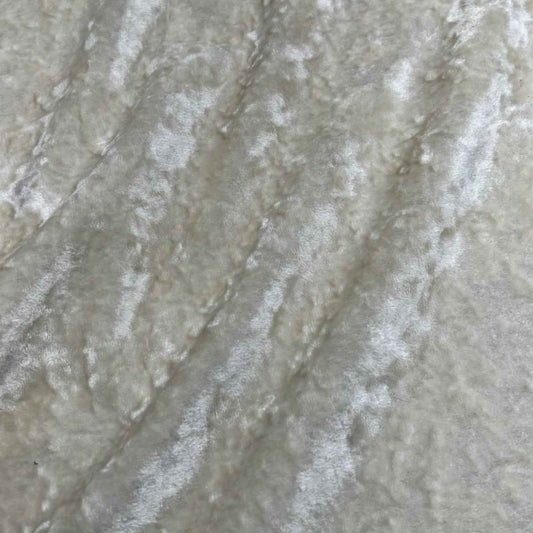 Natural Riverdale Crushed Velvet - Custom Tablecloths