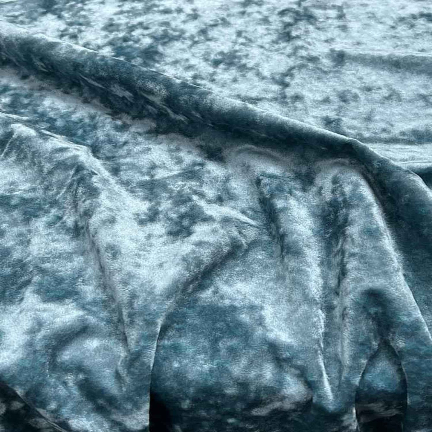 Seafoam Riverdale Crushed Velvet - Custom Tablecloths