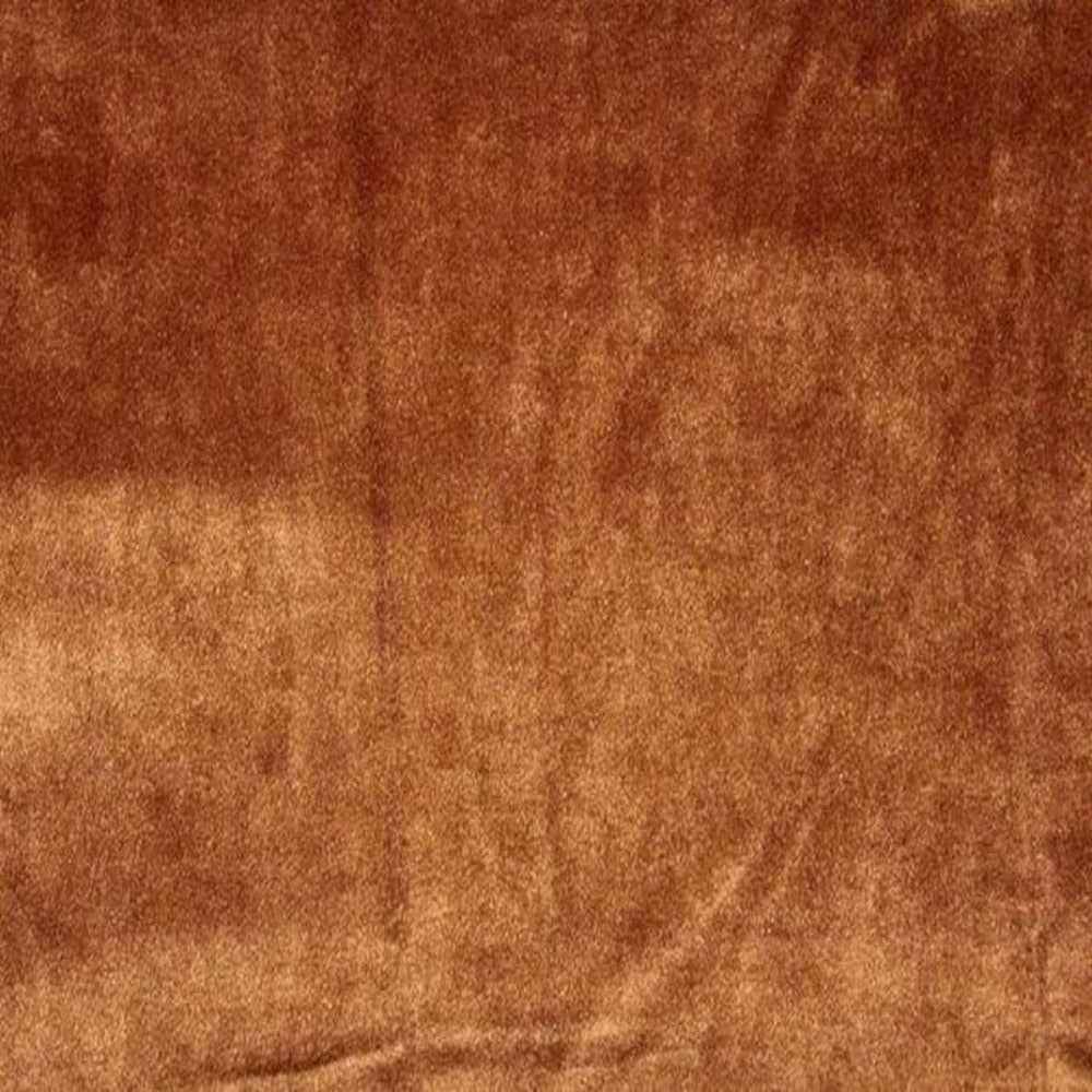 Rust Shiny Velveteen - Custom Tablecloths
