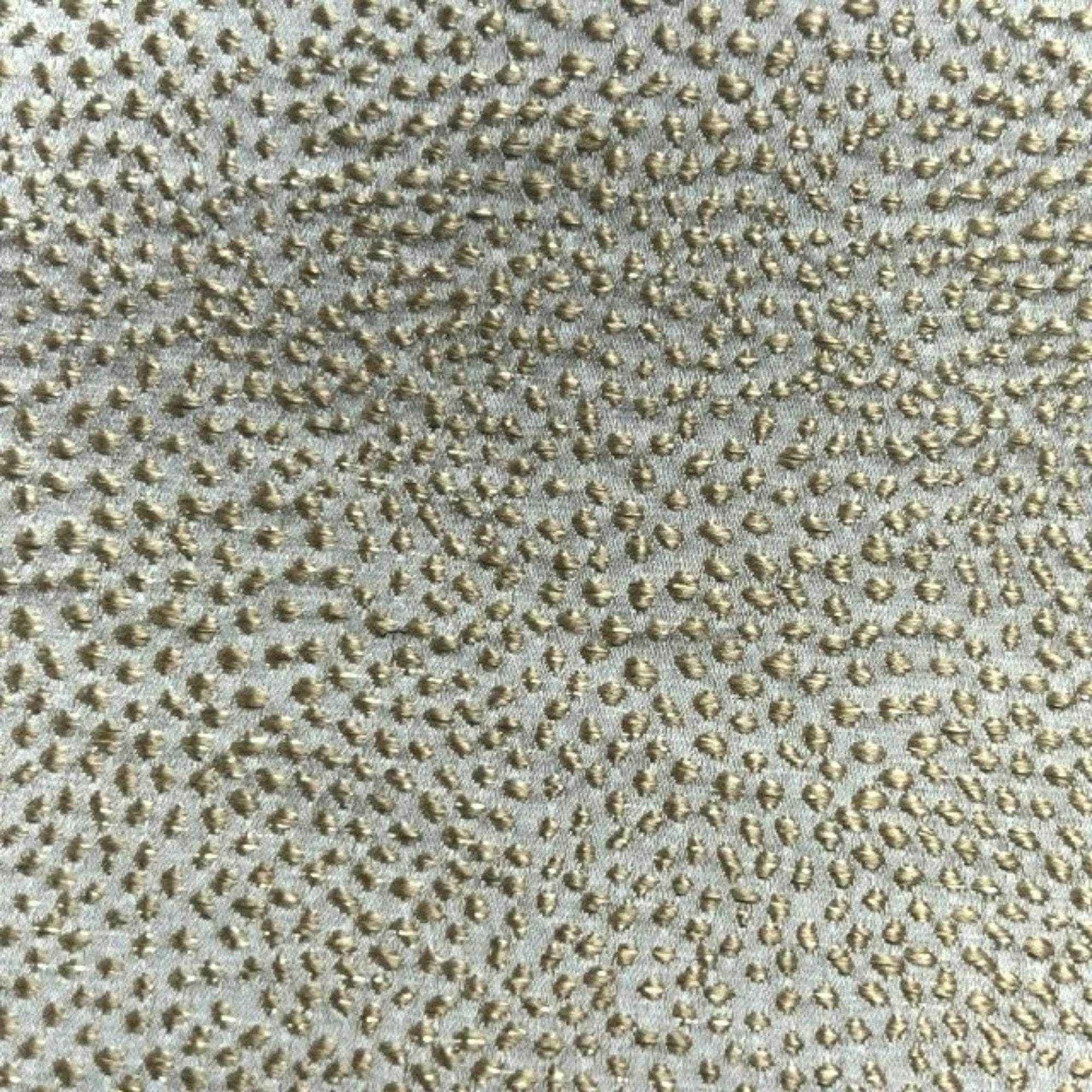 Antique Sparkle Metallic Jacquard Fabric by the Yard - 115 Inch Wide