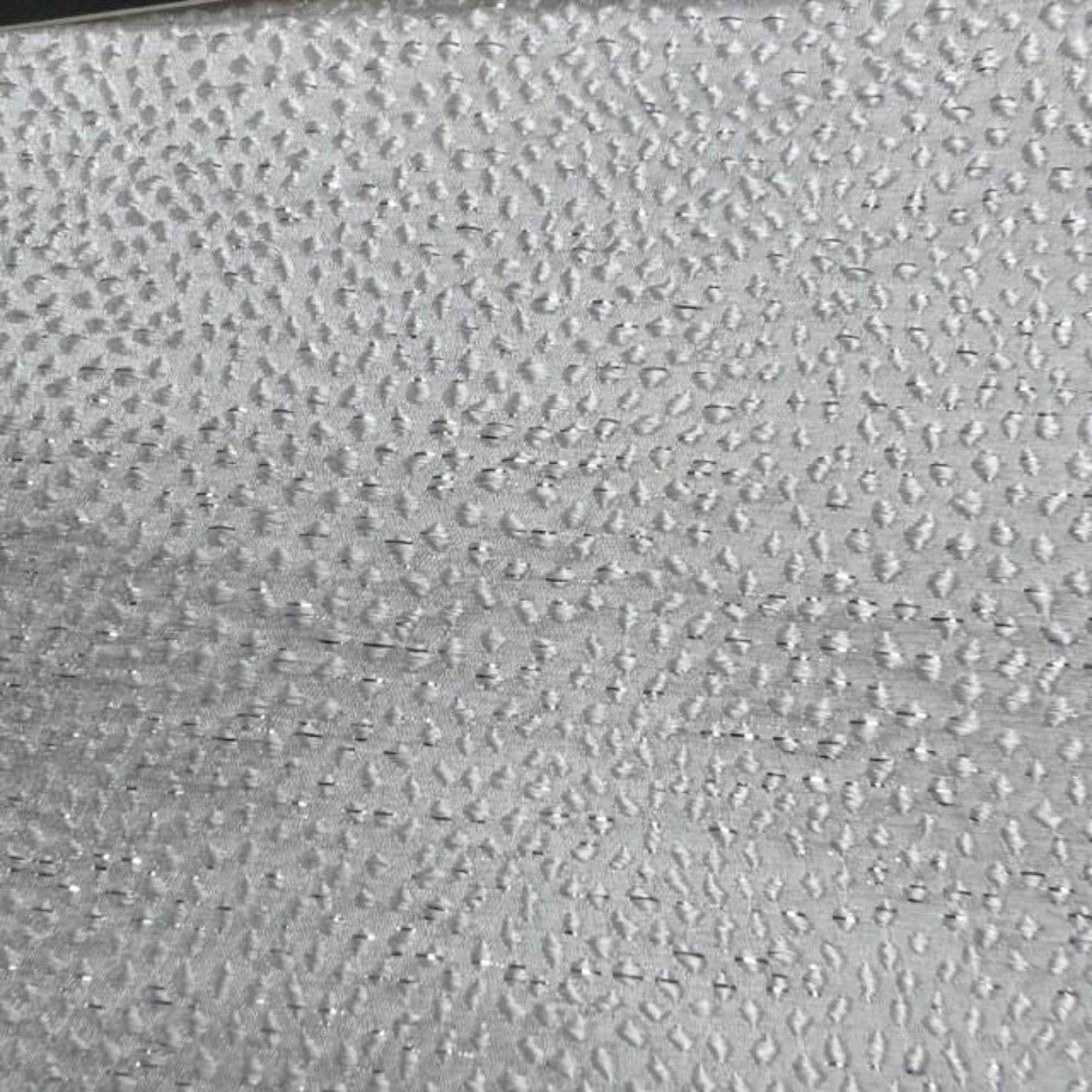 Sparkle Metallic Jacquard - Tablecloth - White