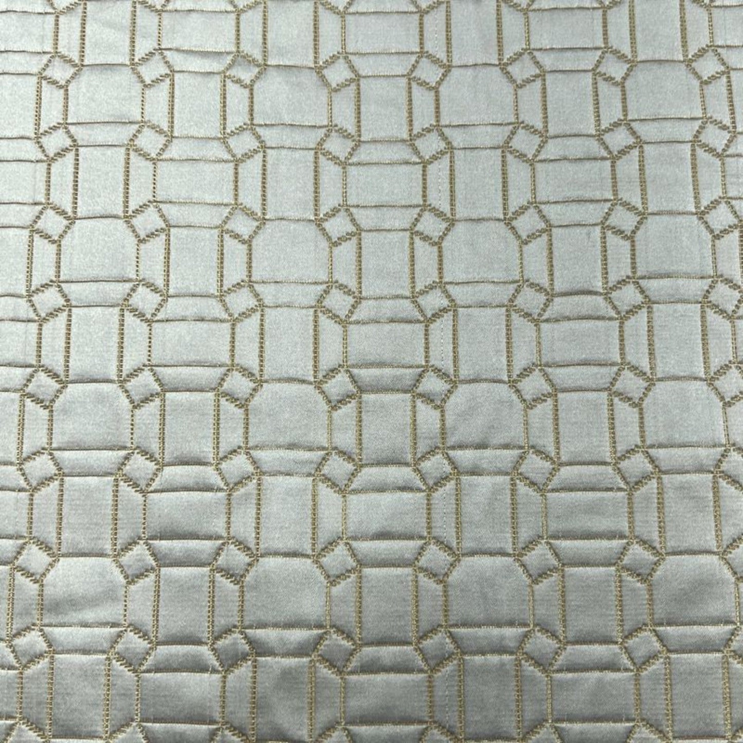 Alabaster Square Jacquard, Quilted Look - Custom Tablecloths