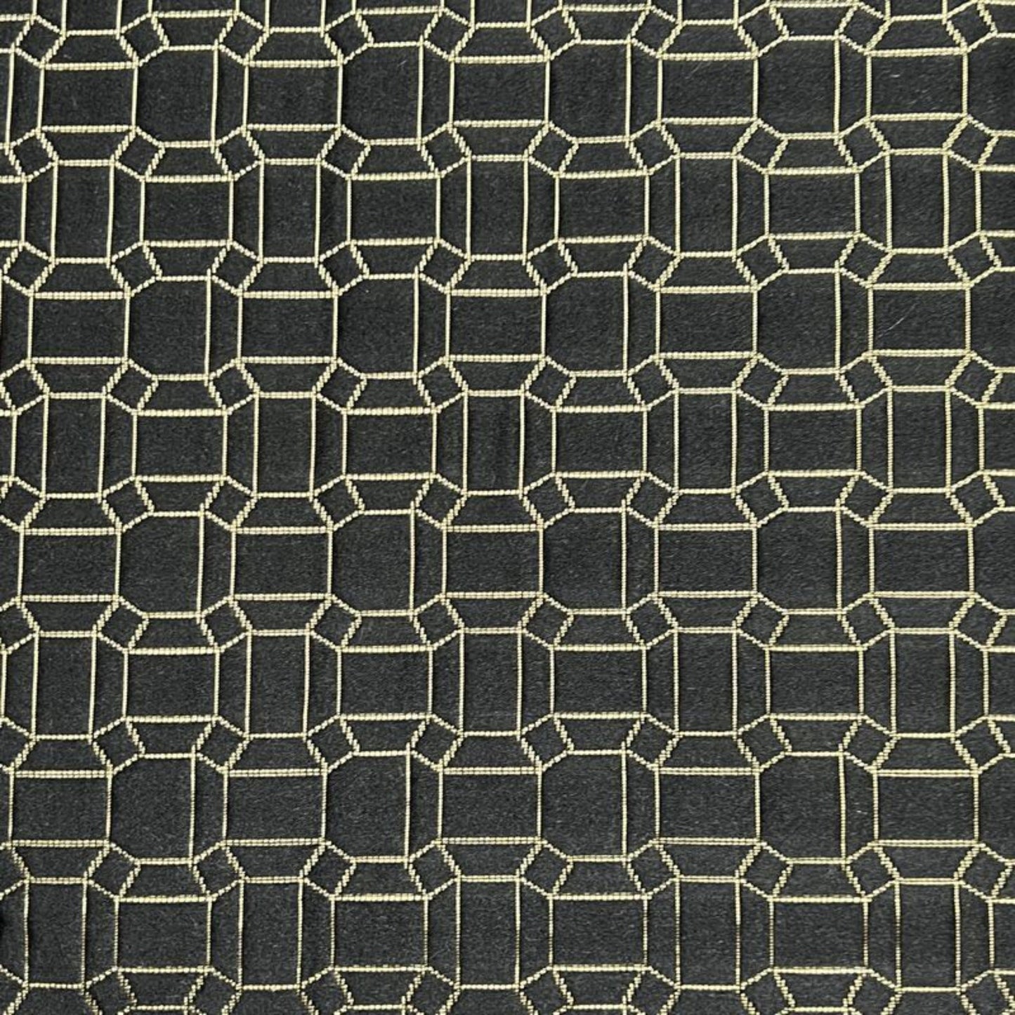 Midnight Square Jacquard, Quilted Look - Custom Tablecloths