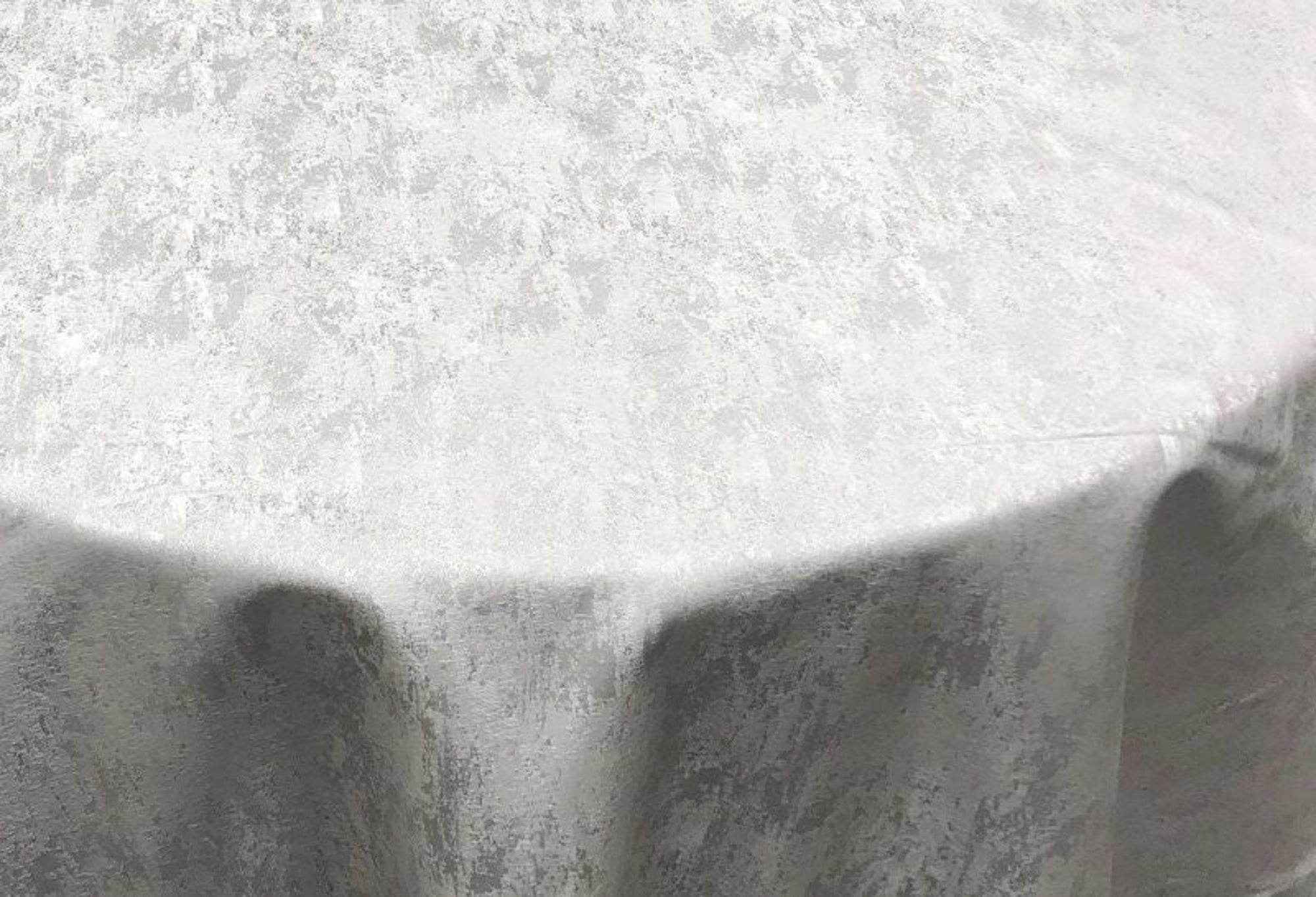 White/Silver Stardust Metallic Jacquard Fabric by the Yard - 58 Inch Wide