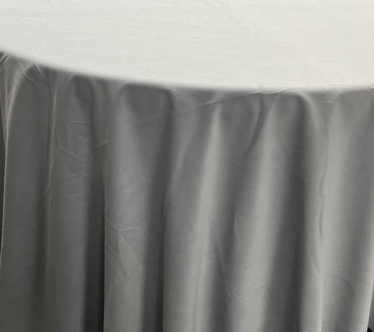 Silver SWEDAN Soft Velvet - Custom Tablecloths