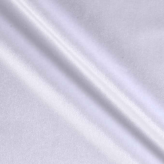 White Shiny Velveteen - Custom Tablecloths