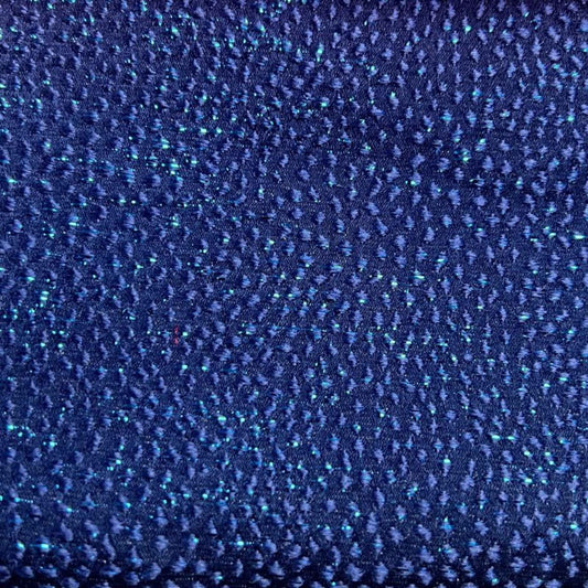 Sparkle Metallic Jacquard - Tablecloth - Deep Navy