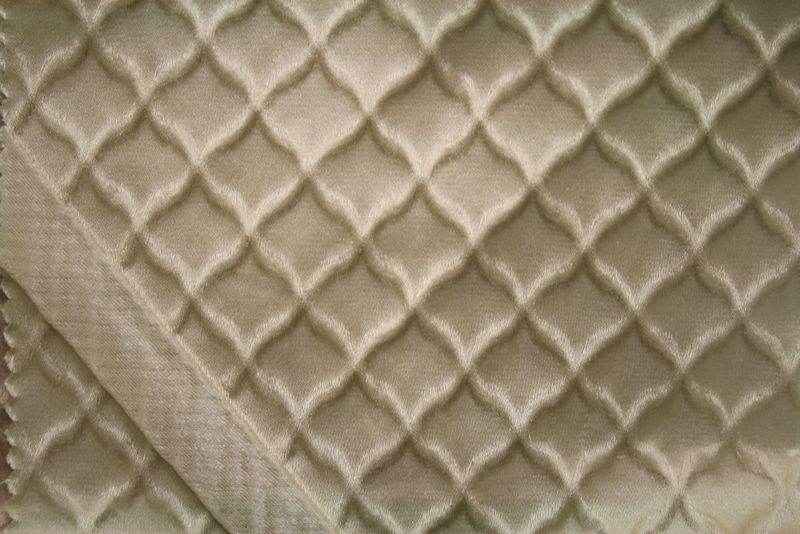 mocha TIMES SQUARE Jacquard Fabric by the Yard - 110 Inch Wide