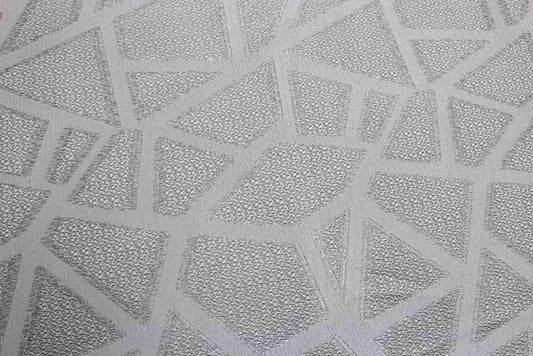 Crystal Triangle Metallic Jacquard - Custom Tablecloths